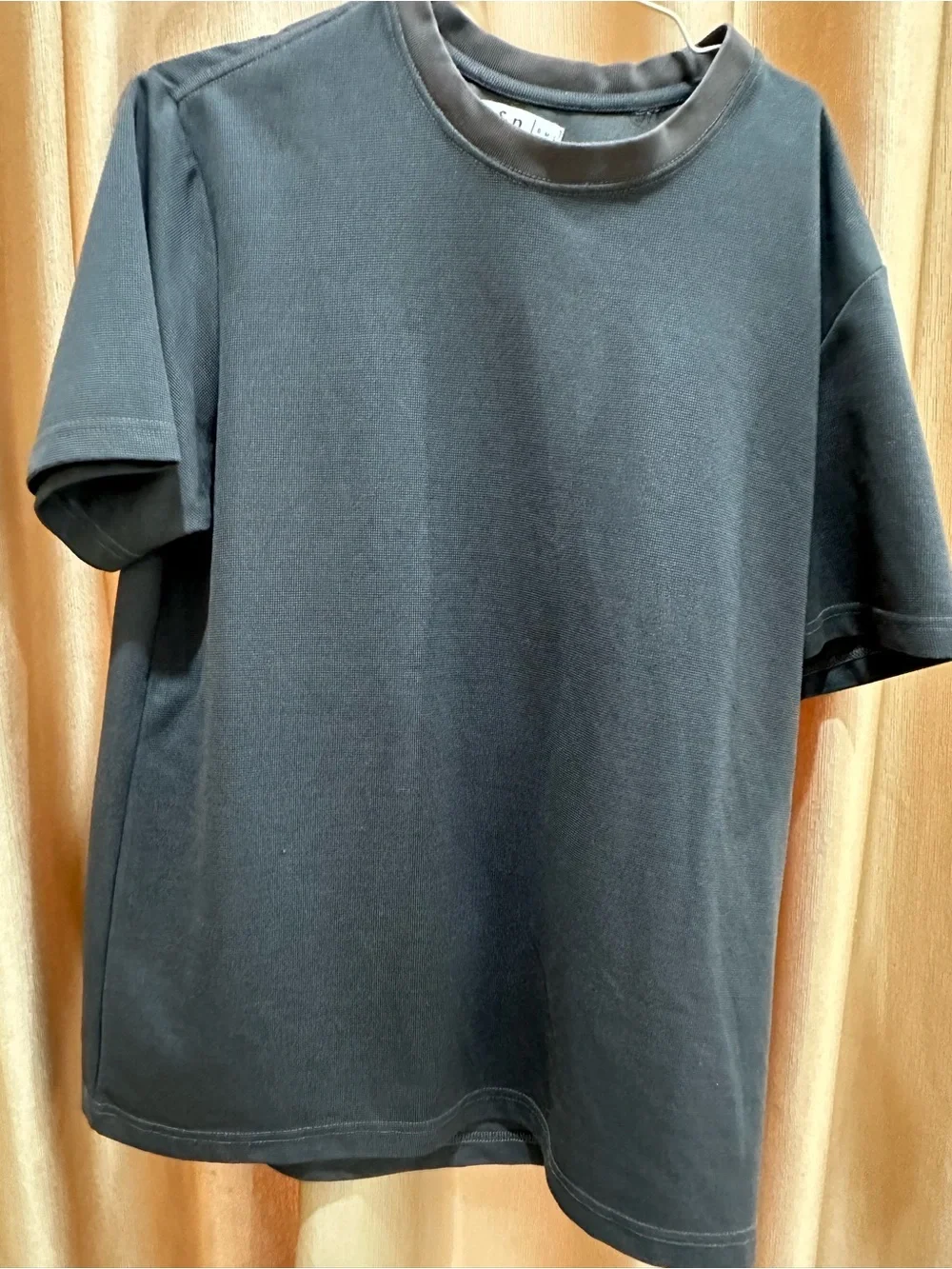 Men's Black Crew Neck T-Shirt